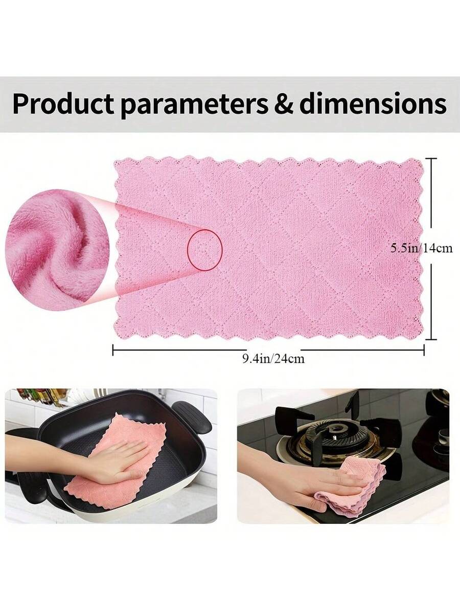 Kitchen Baking Cooking - 10pcs Kitchen Towels Set Dishcloths For