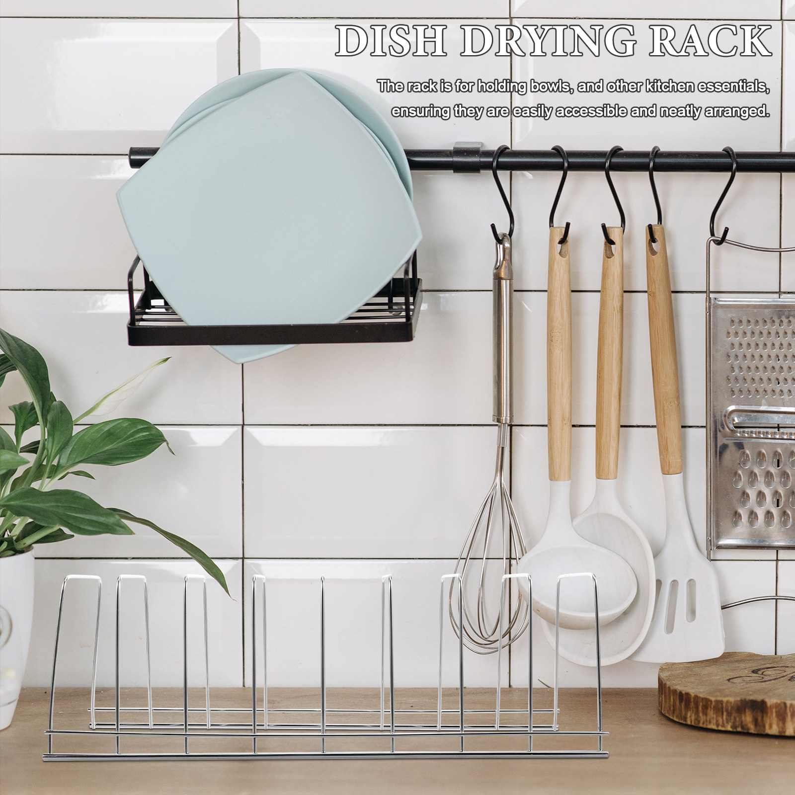 Kitchen Baking Tray Rack - Stainless Steel Kitchen Dish Drying Rack