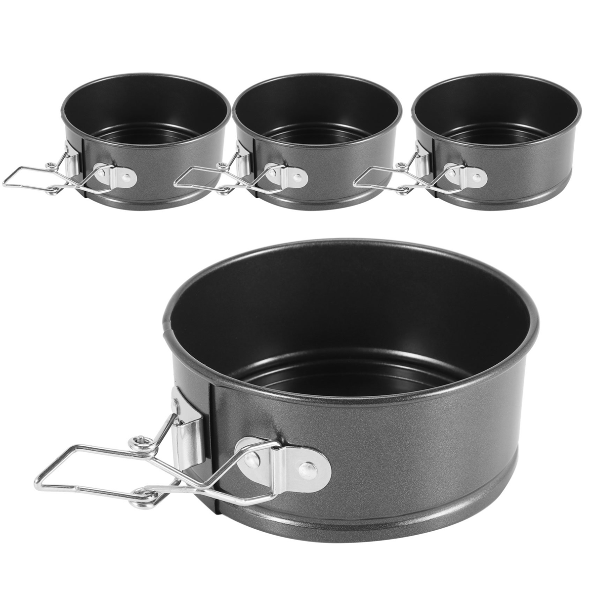 4-Inch Mini Springform Pan Set - Springform Pan Set reseña y precio