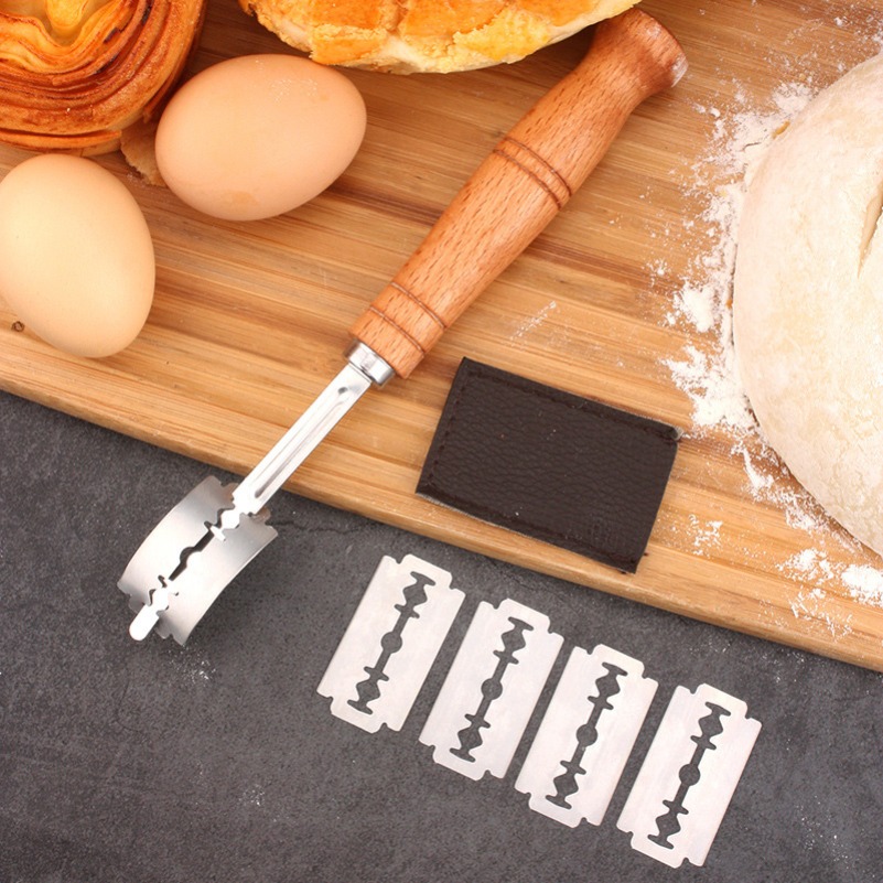 Dough Bread Pastry Cutter with - Dough Scraper Curved reseña y precio