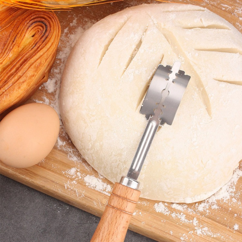 Dough Bread Pastry Cutter with - Dough Scraper Curved reseña y precio