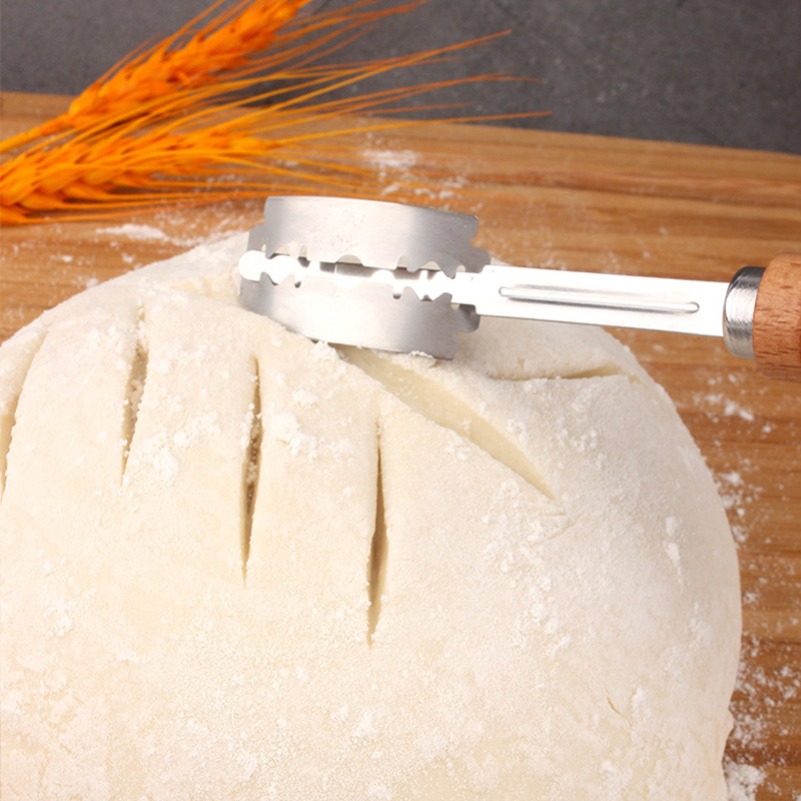 Dough Bread Pastry Cutter with - Dough Scraper Curved reseña y precio
