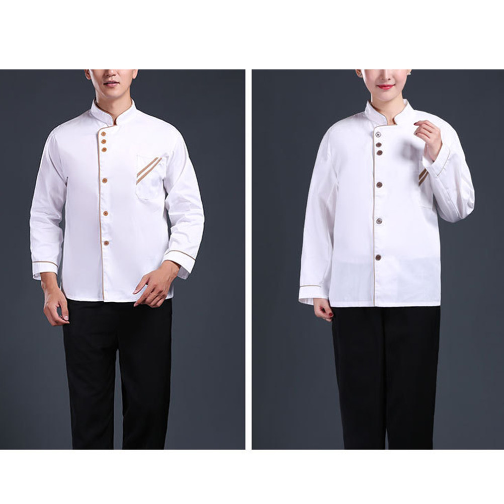 Long Sleeve Unisex Chef Jacket - Cooking Chef Xl reseña y precio