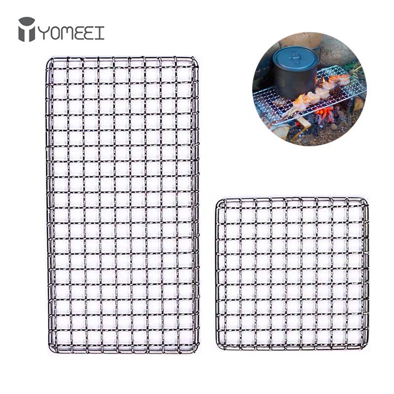 YOMEEI 2Pcs Stainless Steel BB - Kitchen Baking Tray Rack reseña y precio