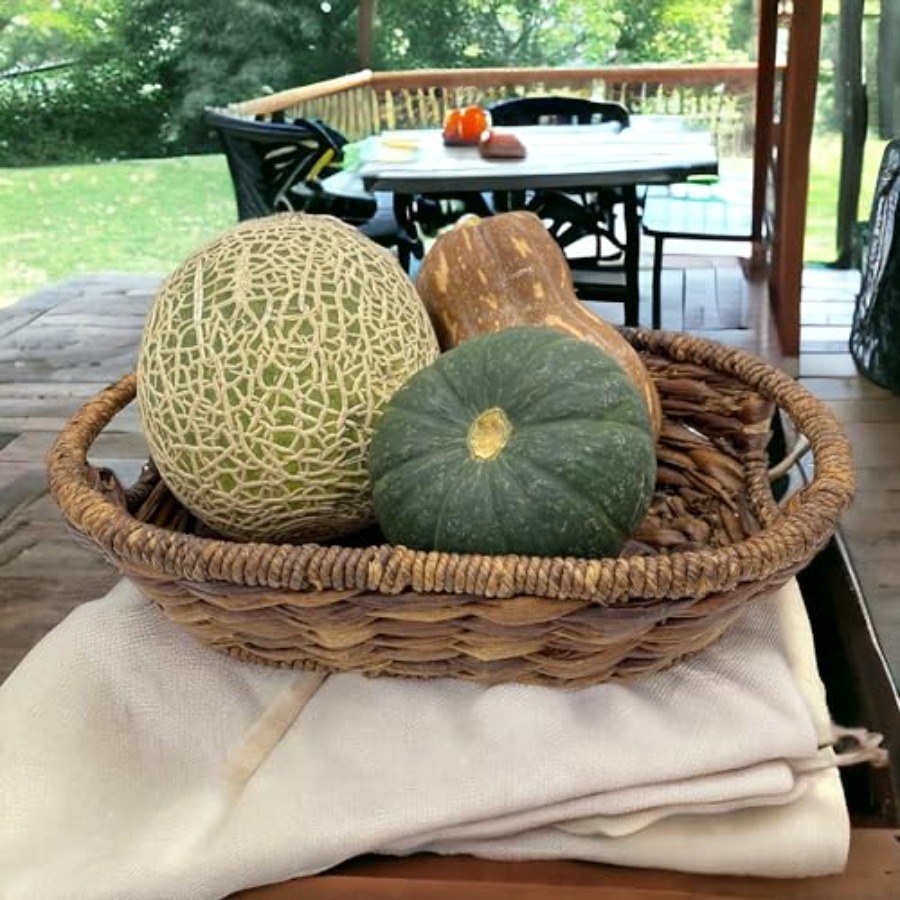 Handwoven Oval Wicker Baskets  - Baking Kitchen Set reseña y precio