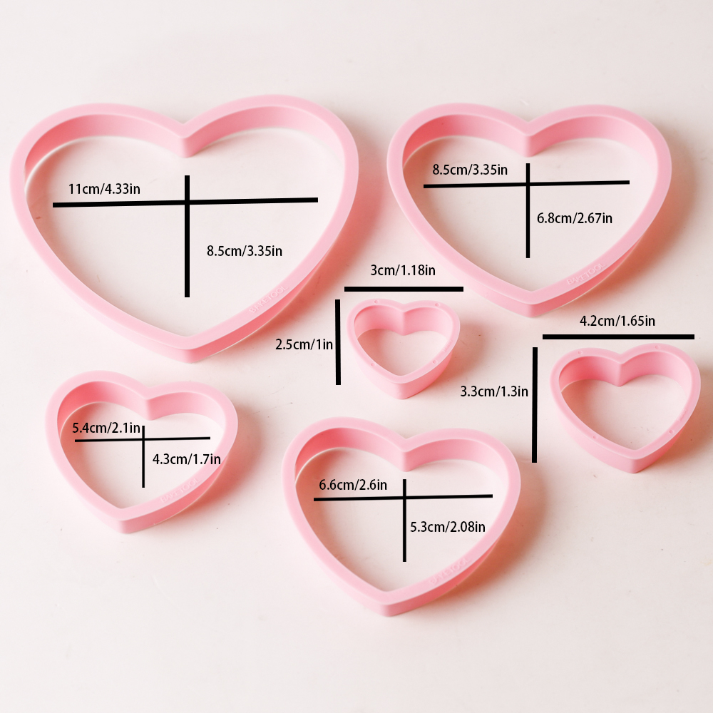 1set/3sets Pink Heart Star Flo - Baking Kitchen Set reseña y precio