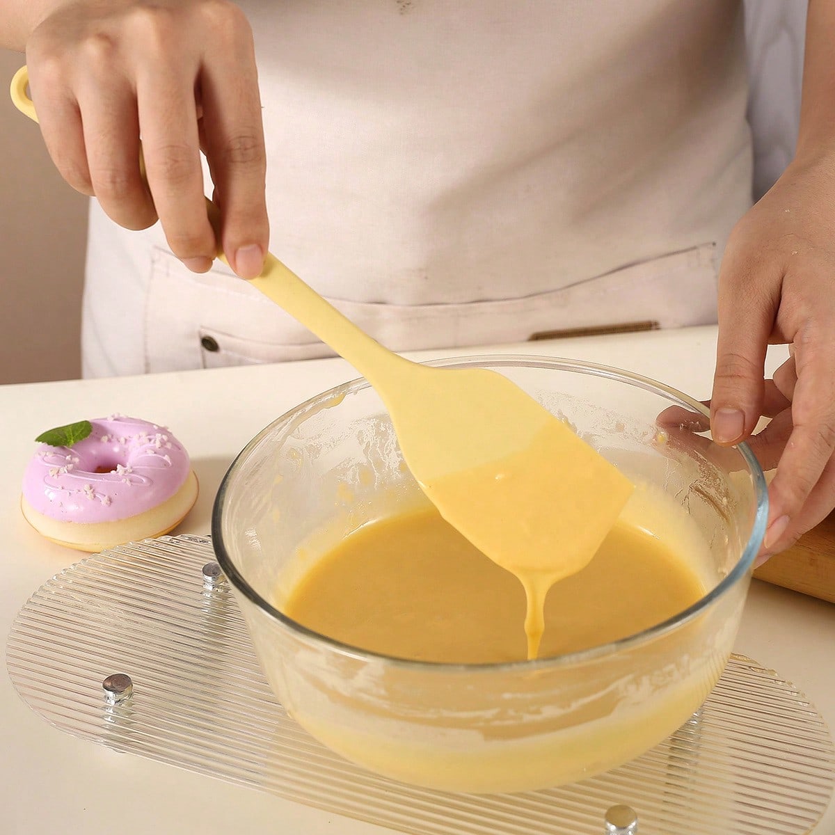 1pc Silicone Spatula Set, Suit - Baking Kitchen Set reseña y precio