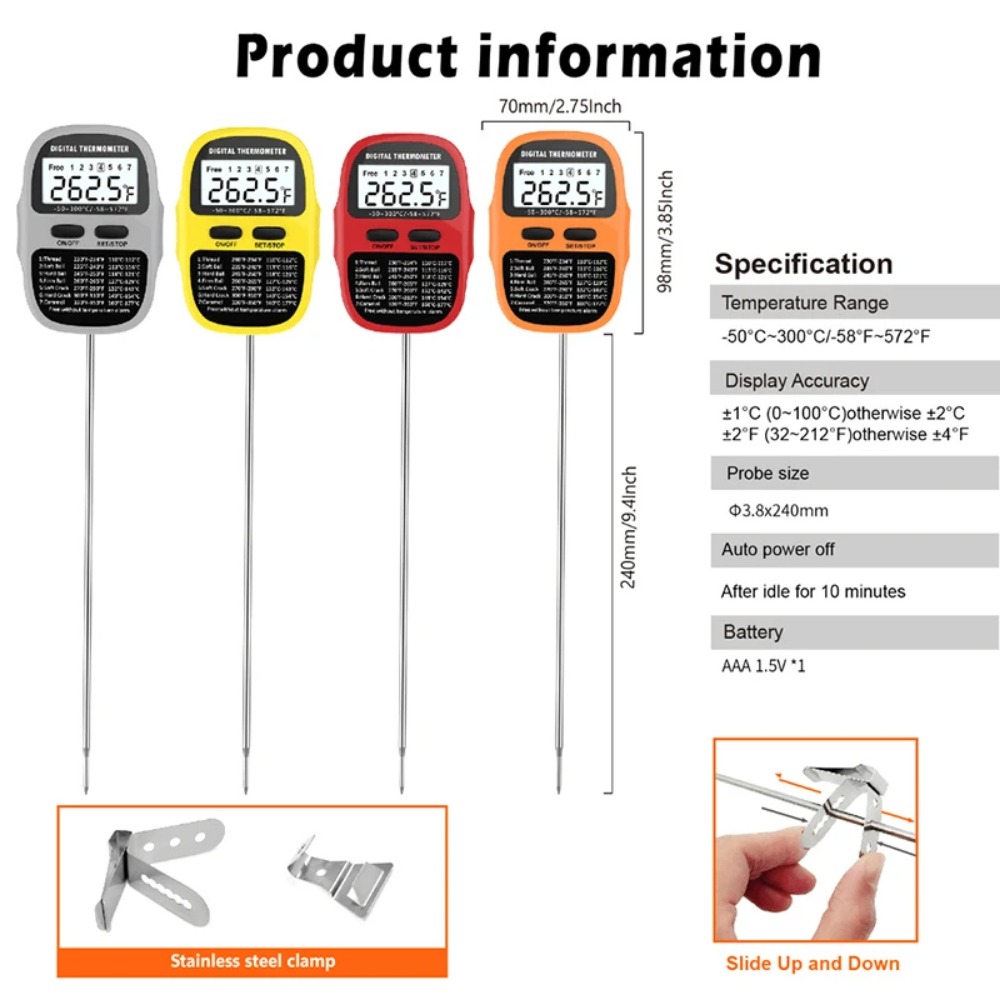 Instant Read Digital Kitchen F - Kitchen Baking Cooking reseña y precio
