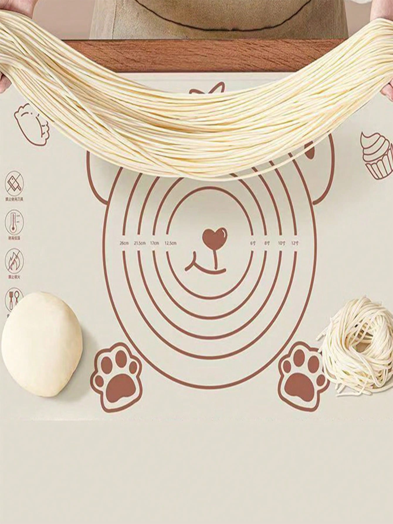Extra Thick Silicone Baking Ma - Kitchen Baking Mat reseña y precio
