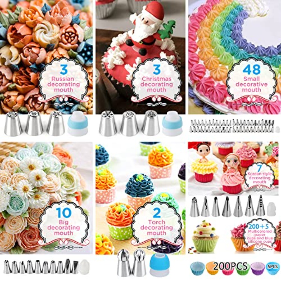 Cake Decorating Kit 672 Pcs Ca - Springform Pan Set reseña y precio