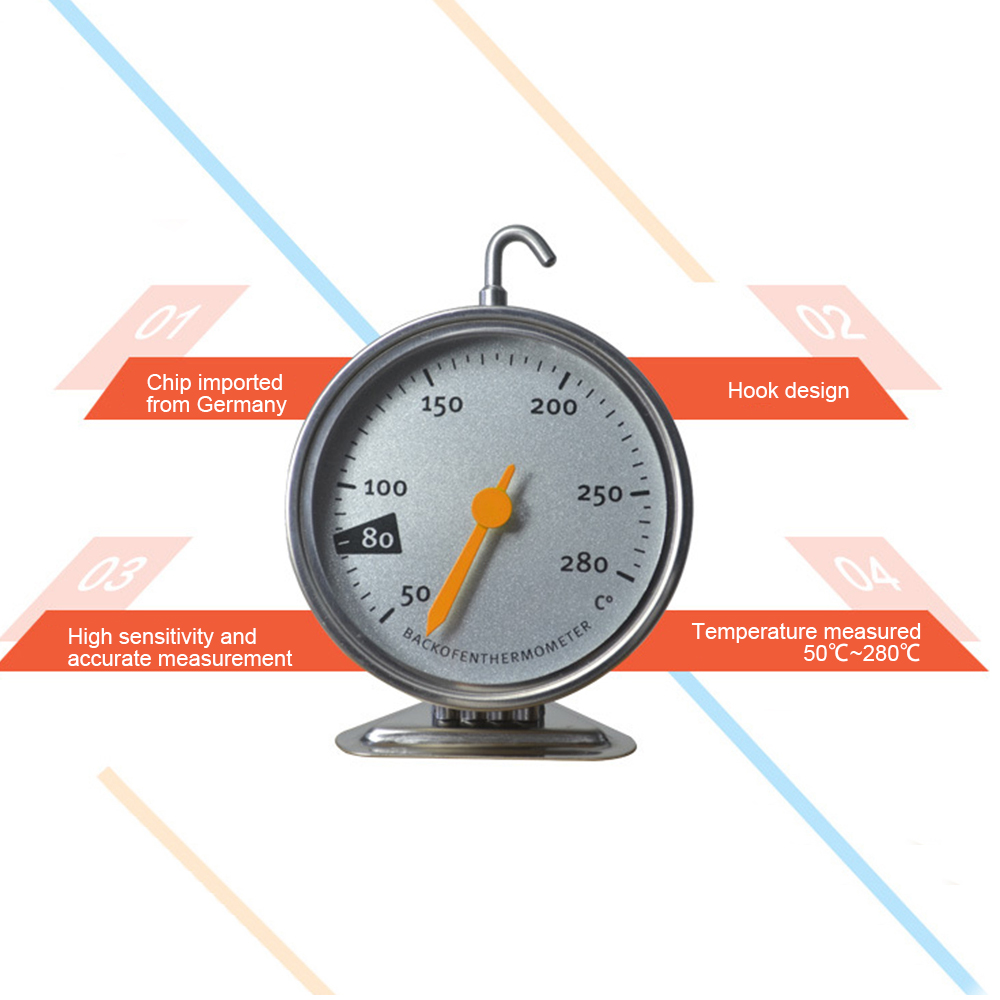 50-280 Celsius Oven Thermomete - Oven Thermometer Analog reseña y precio