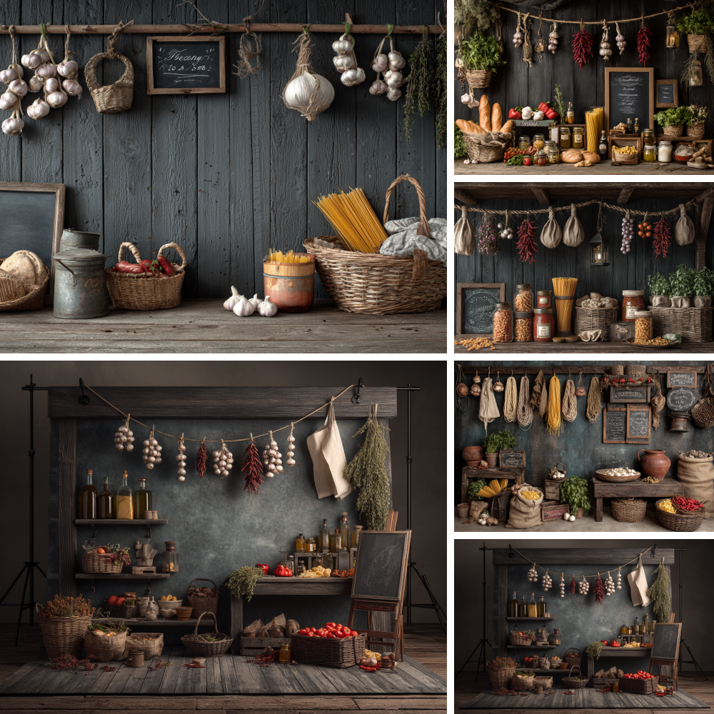 Cooking Bread Backdrop for Pho - Kitchen Baking Background reseña y precio