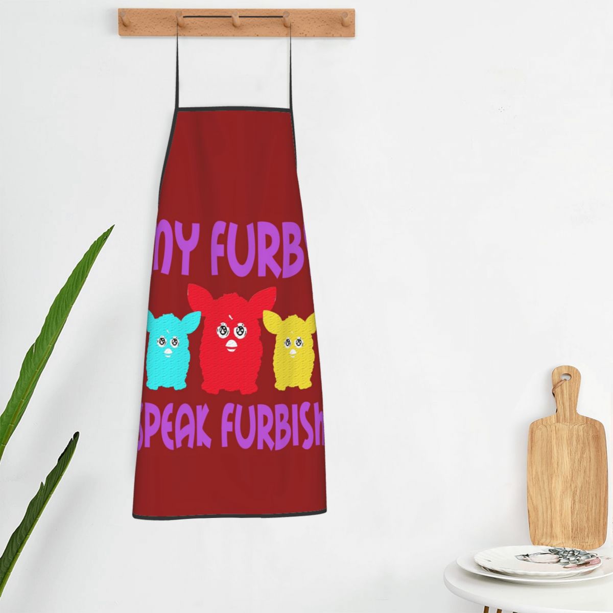 Nightmare Furby Cartoon Robot  - Kitchen Robot Baking reseña y precio