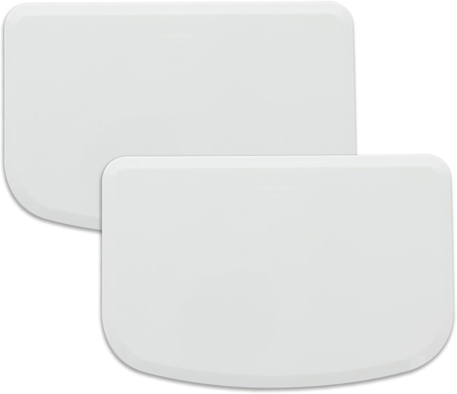 White Bowl Scraper Flexible Fo - Dough Scraper Curved reseña y precio
