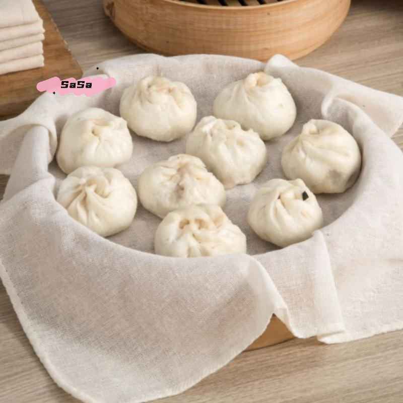 3Pcs Pure Cotton Steamer Cloth - Kitchen Baking Drawer reseña y precio