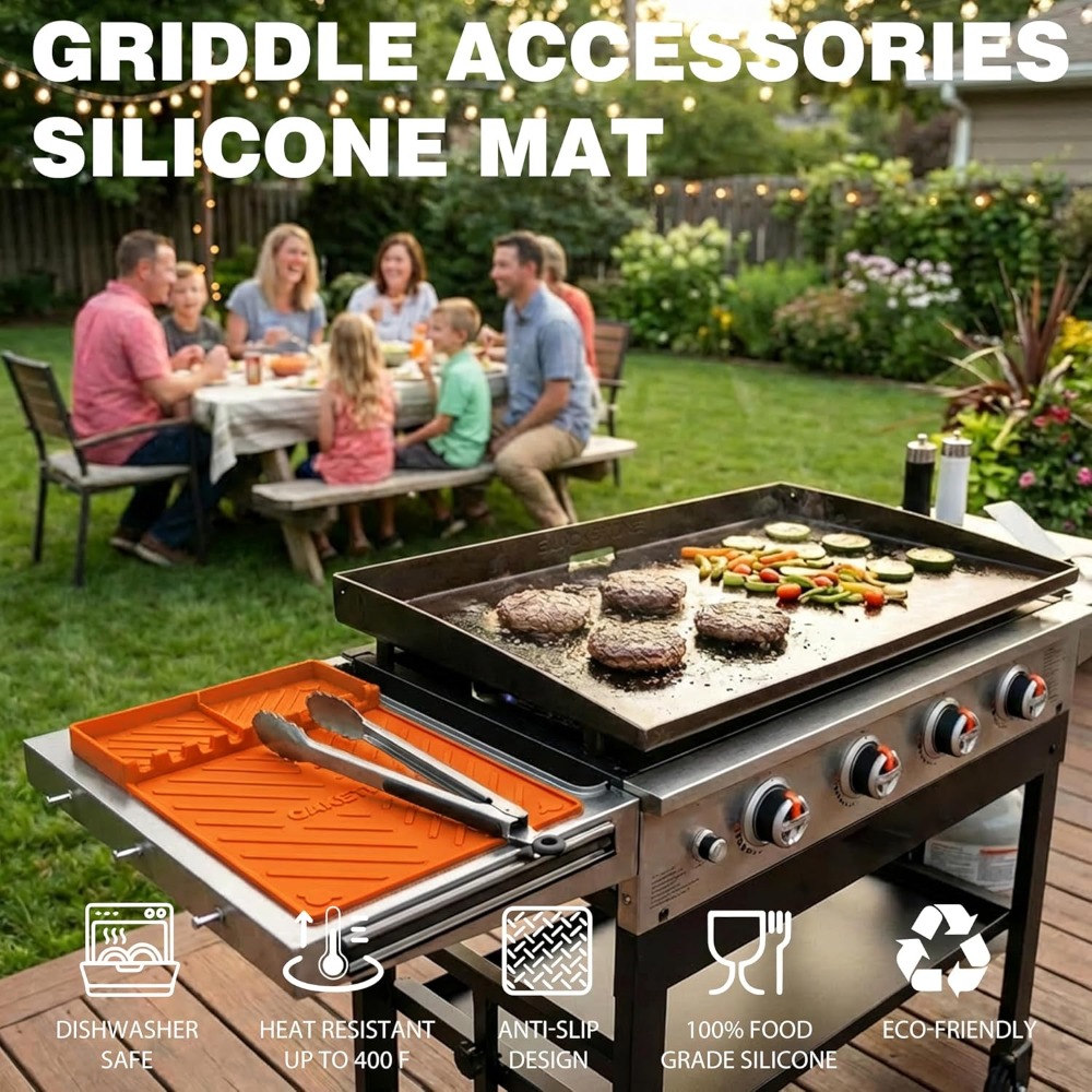 Silicone Grill Mats for Blacks - Kitchen Baking Cooking reseña y precio