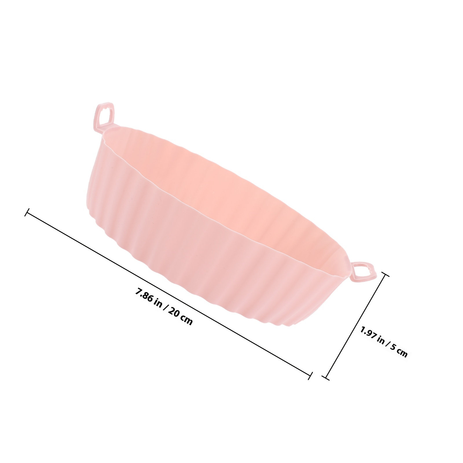 2Pcs Silicone Air Fryer Basket - Kitchen Baking Tray reseña y precio