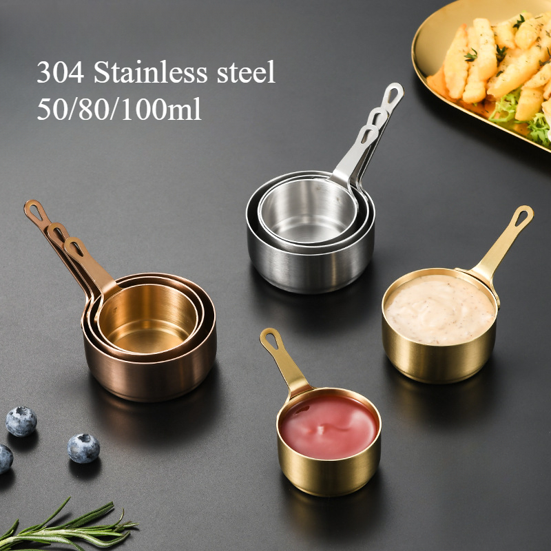 304 Stainless Steel Sauce Spoo - Kitchen Baking Dishes reseña y precio