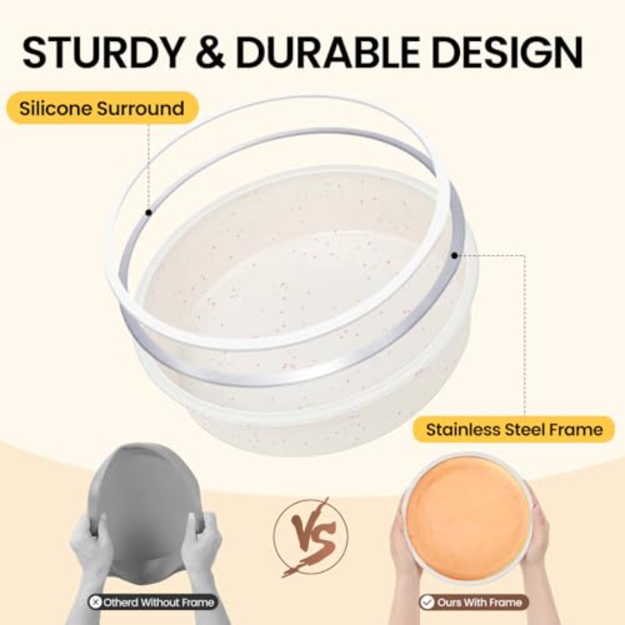 6 Inch Silicone Round Cake Pan - Springform Pan Set reseña y precio