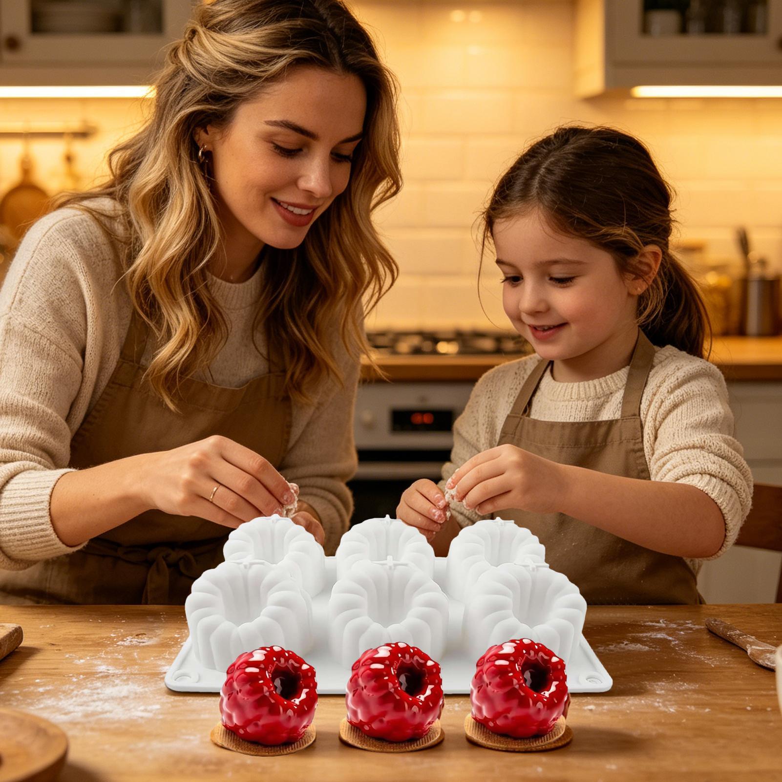Raspberry Silicone Mold 3D Ras - Kitchen Baking Mat reseña y precio