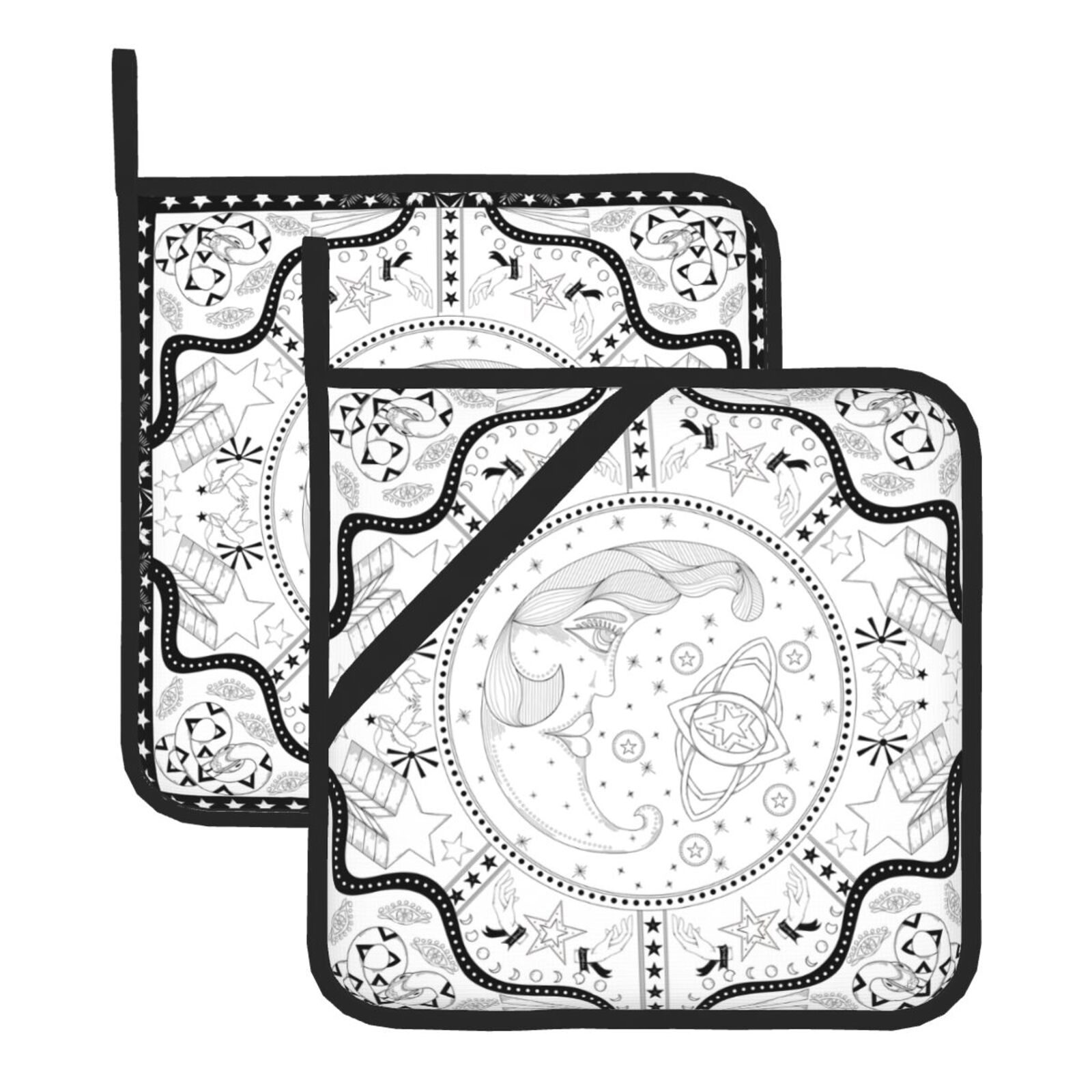 Fantasism Pot Holders Set of 2 - Kitchen Baking Dishes reseña y precio