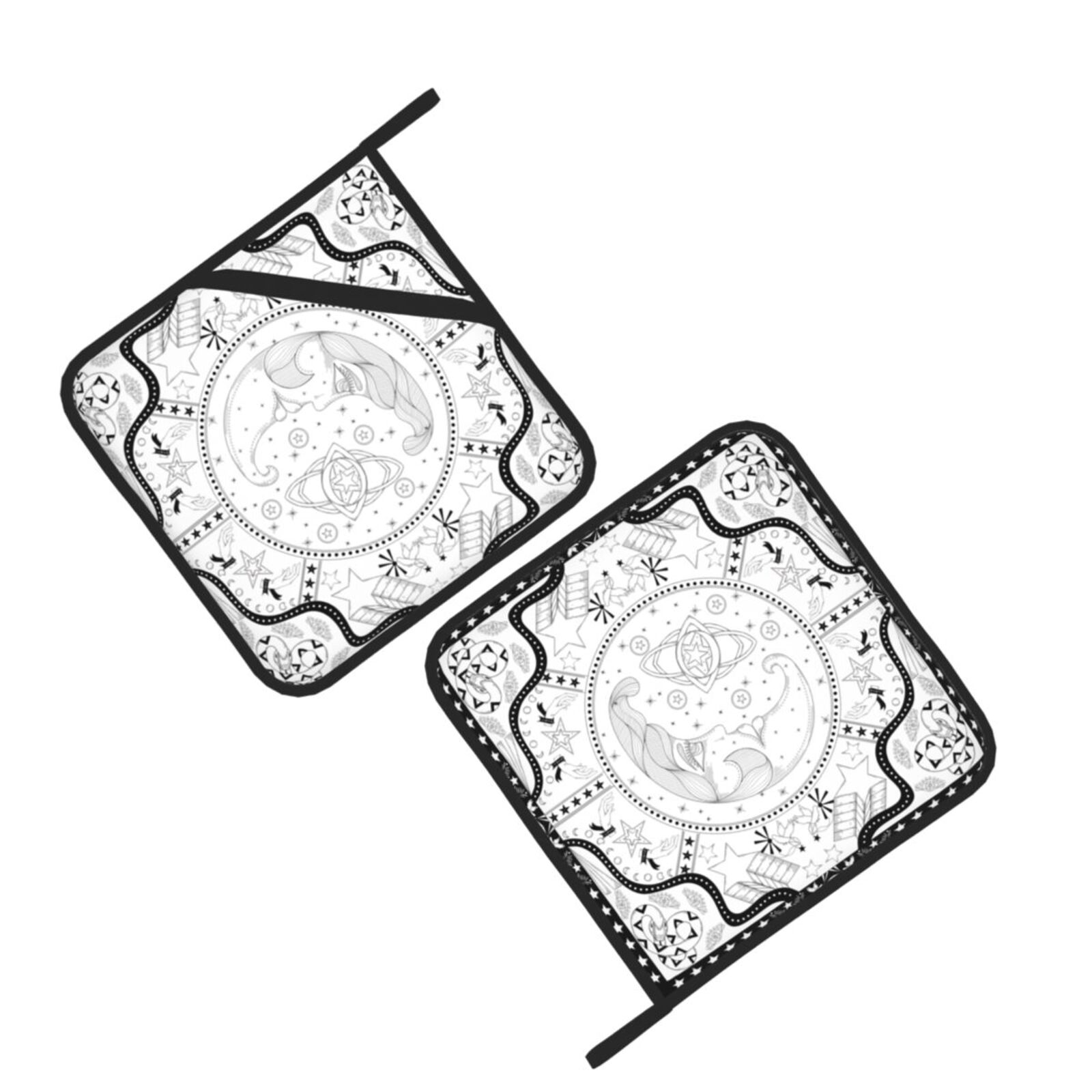 Fantasism Pot Holders Set of 2 - Kitchen Baking Dishes reseña y precio