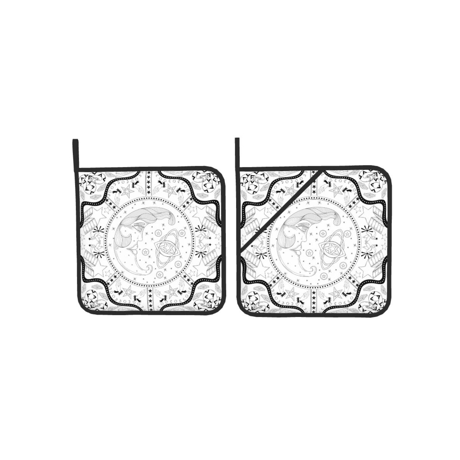 Fantasism Pot Holders Set of 2 - Kitchen Baking Dishes reseña y precio