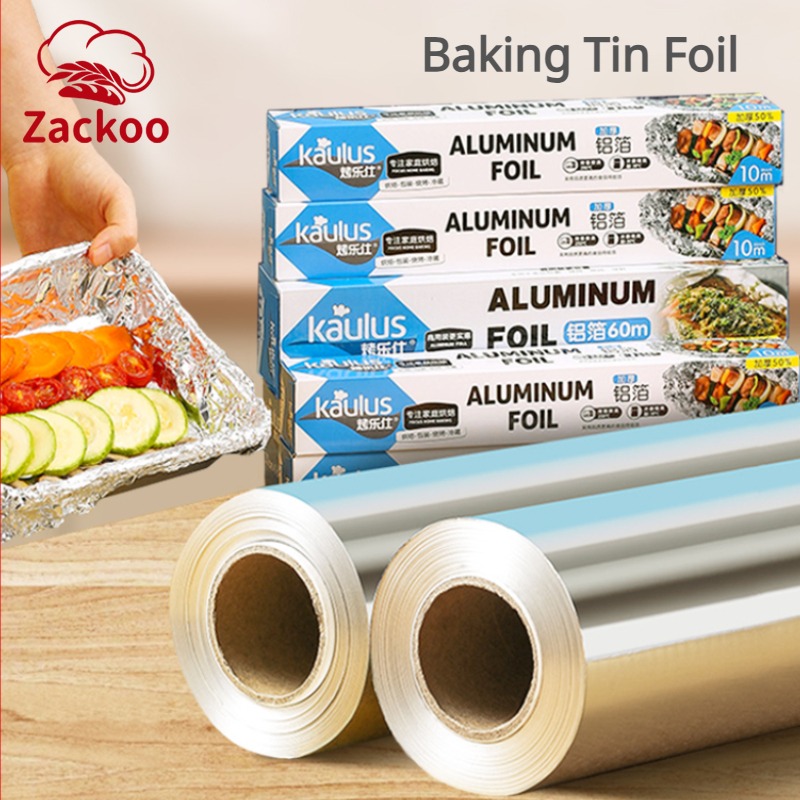 Zackoo 10/20/40M Aluminium Foi - Kitchen Paper For Baking reseña y precio