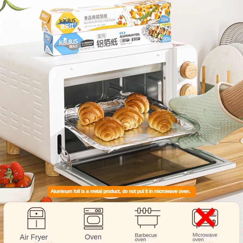 Zackoo 10/20/40M Aluminium Foi - Kitchen Paper For Baking reseña y precio