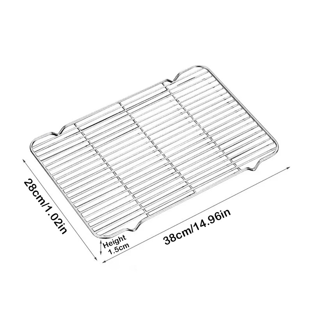 New Stainless Steel Cooling Ra - Kitchen Baking Tray Rack reseña y precio