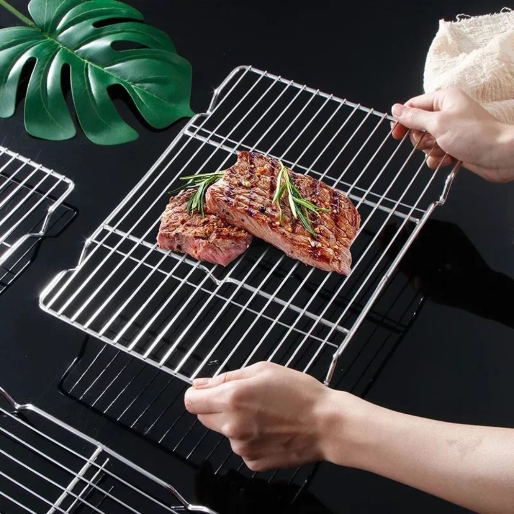New Stainless Steel Cooling Ra - Kitchen Baking Tray Rack reseña y precio