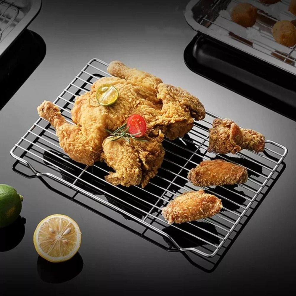 New Stainless Steel Cooling Ra - Kitchen Baking Tray Rack reseña y precio