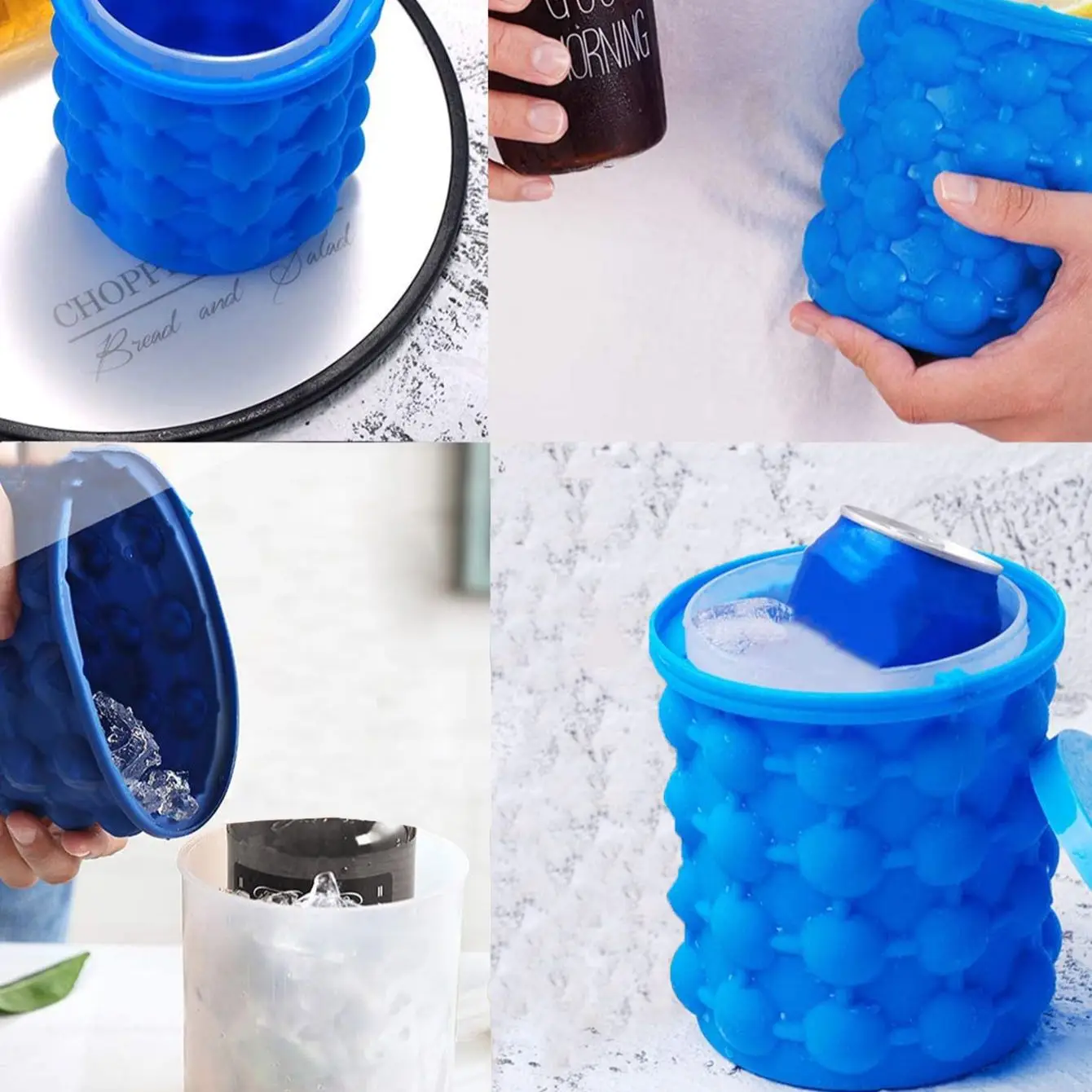 1pc-Silicone Ice Cube Maker Po - Kitchen Zain reseña y precio