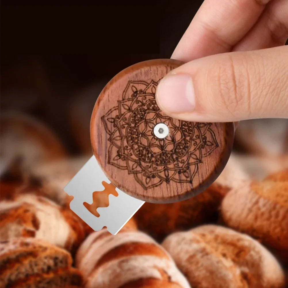 Bread Bakery Lame Tools Wooden - Dough Scraper Curved reseña y precio