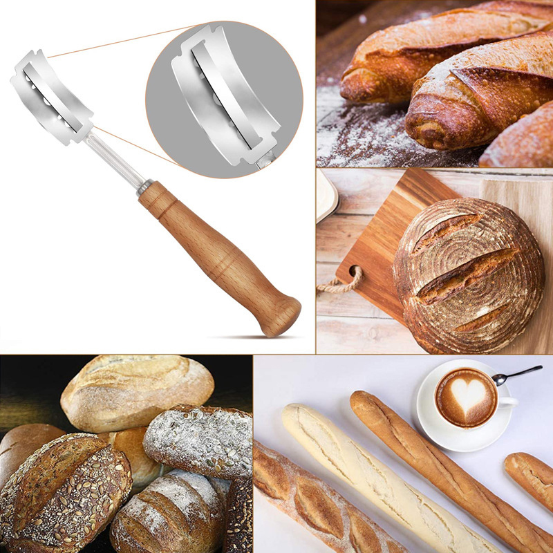 Bakers dough Bread Pastry Cutt - Dough Scraper Curved reseña y precio