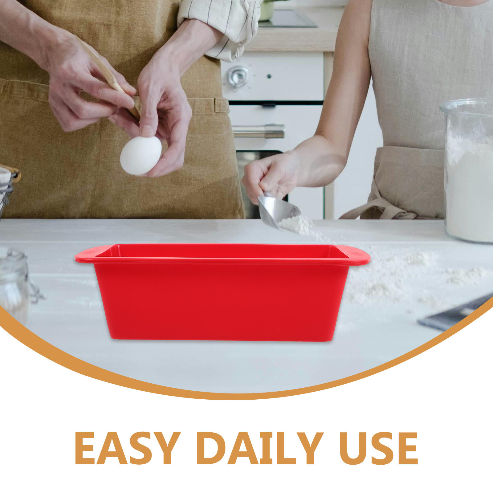 Silicone Non-Stick Bread Bakin - Kitchen Baking Cooking reseña y precio
