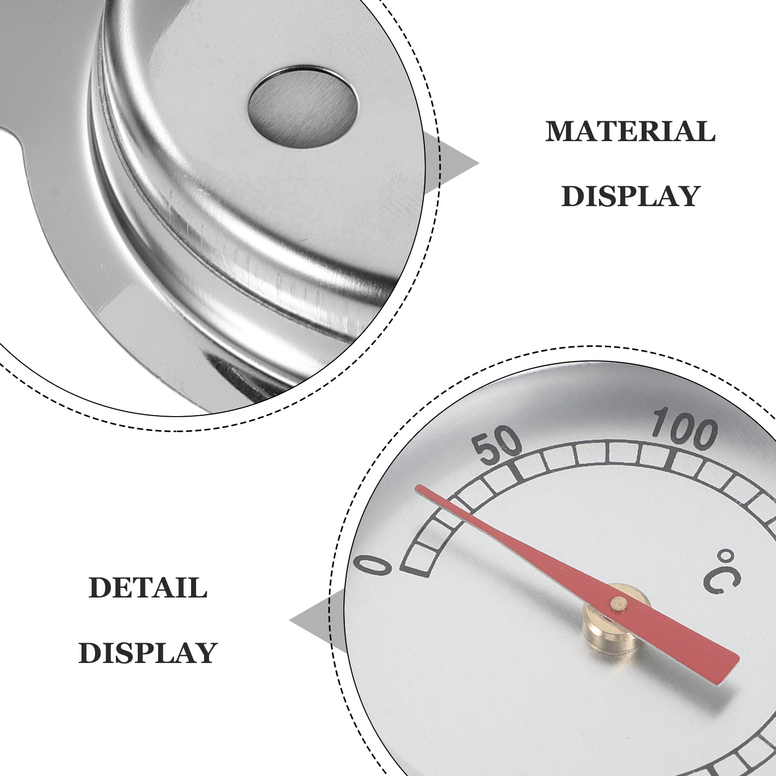 Stainless Steel Oven Thermomet - Oven Thermometer Analog reseña y precio