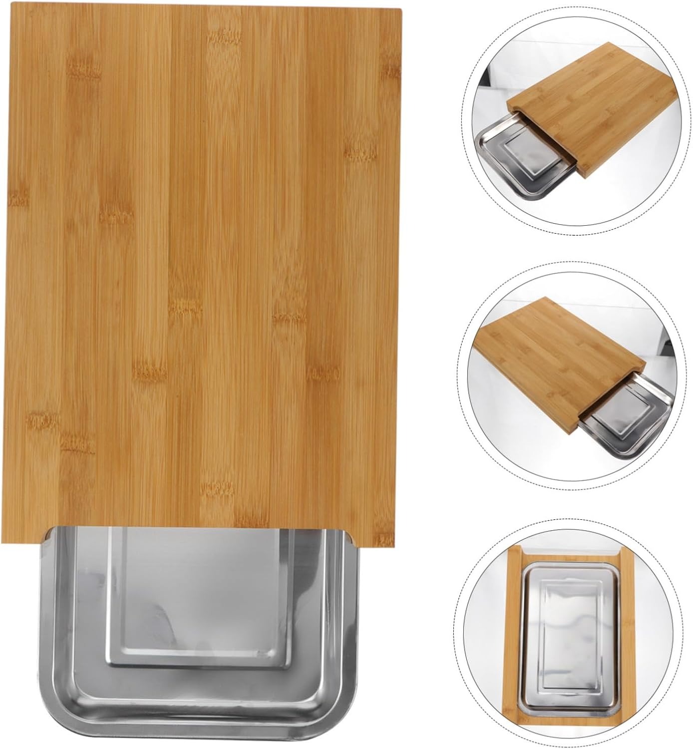 Bamboo Cutting Board Household - Kitchen Baking Drawer reseña y precio