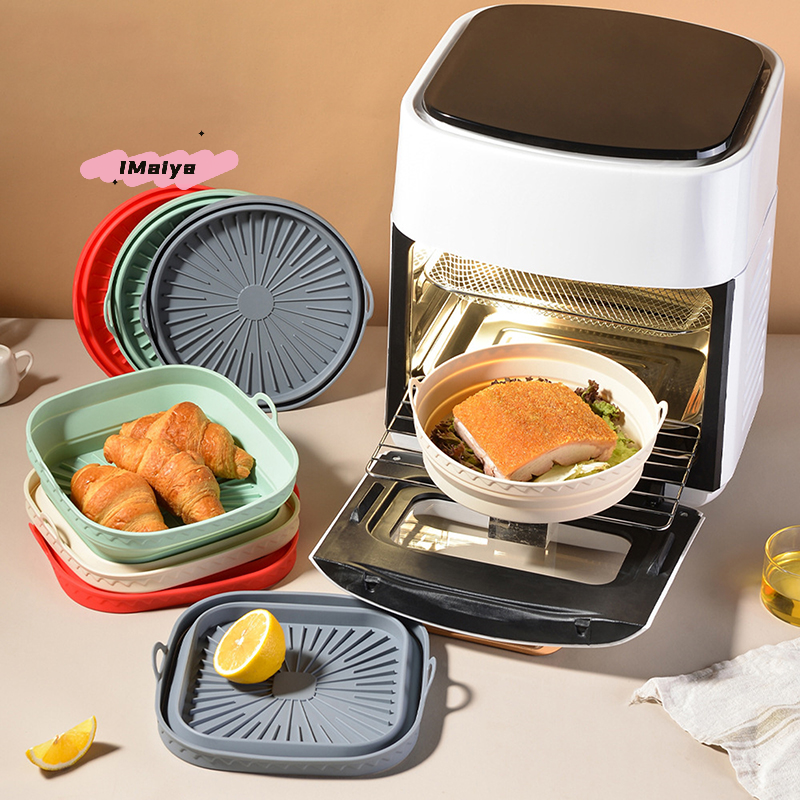 Square Foldable Air Fryer Sili - Kitchen Baking Tray reseña y precio