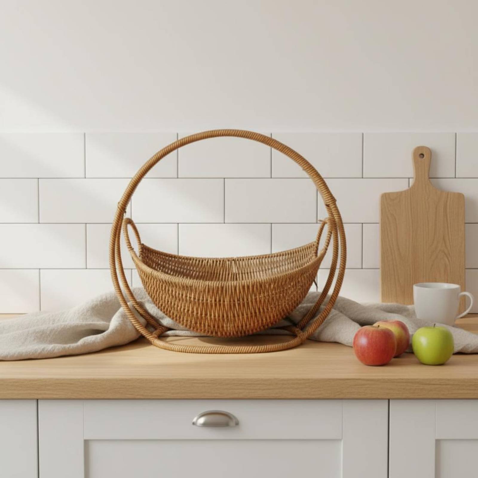 Cradle Design Bread Basket Han - Kitchen Baking Tray reseña y precio