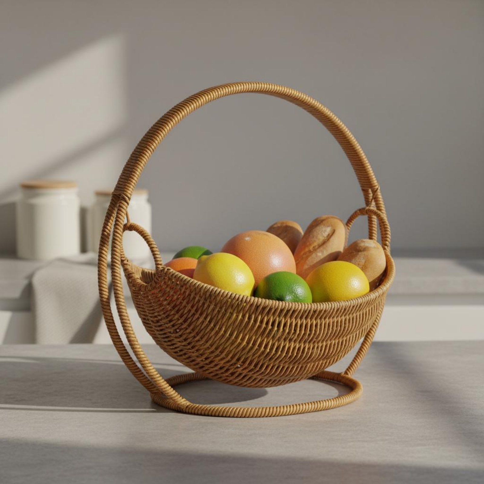 Cradle Design Bread Basket Han - Kitchen Baking Tray reseña y precio