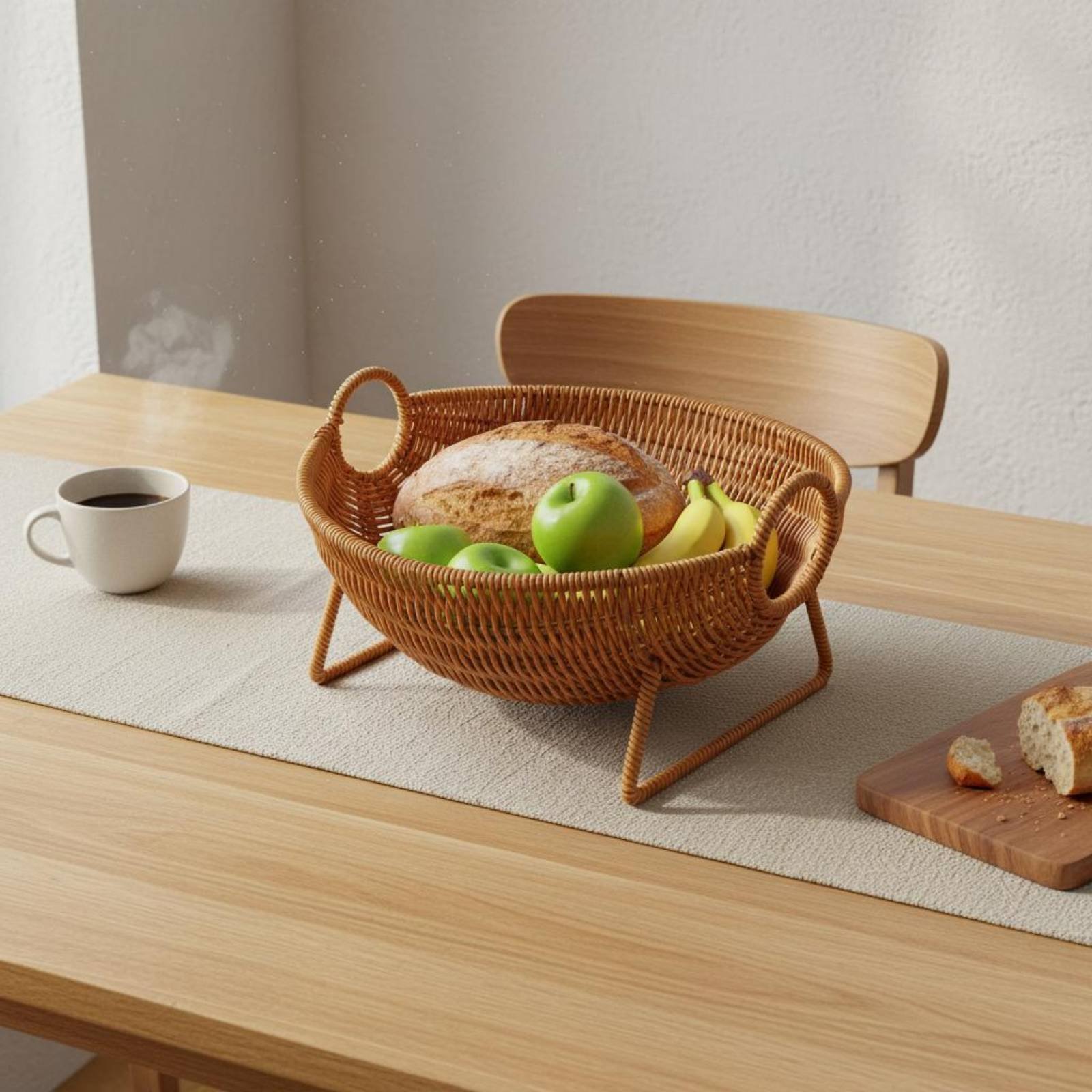 Cradle Design Bread Basket Han - Kitchen Baking Tray reseña y precio