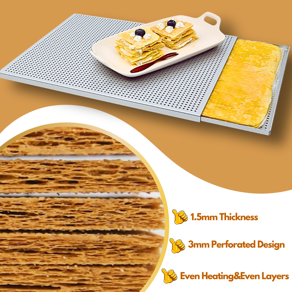 Puff Pastry Baking Tray Mille  - Springform Pan Set reseña y precio