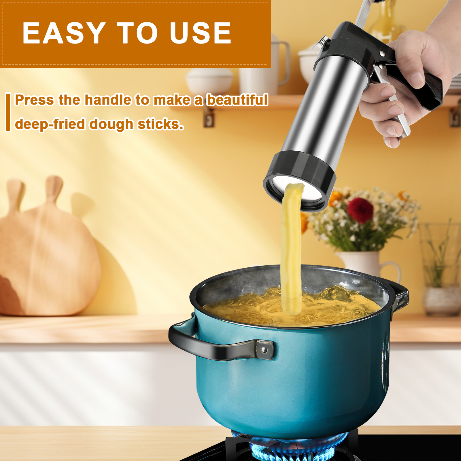 Churrera Churro Maker Machine  - Baking Kitchen Set reseña y precio