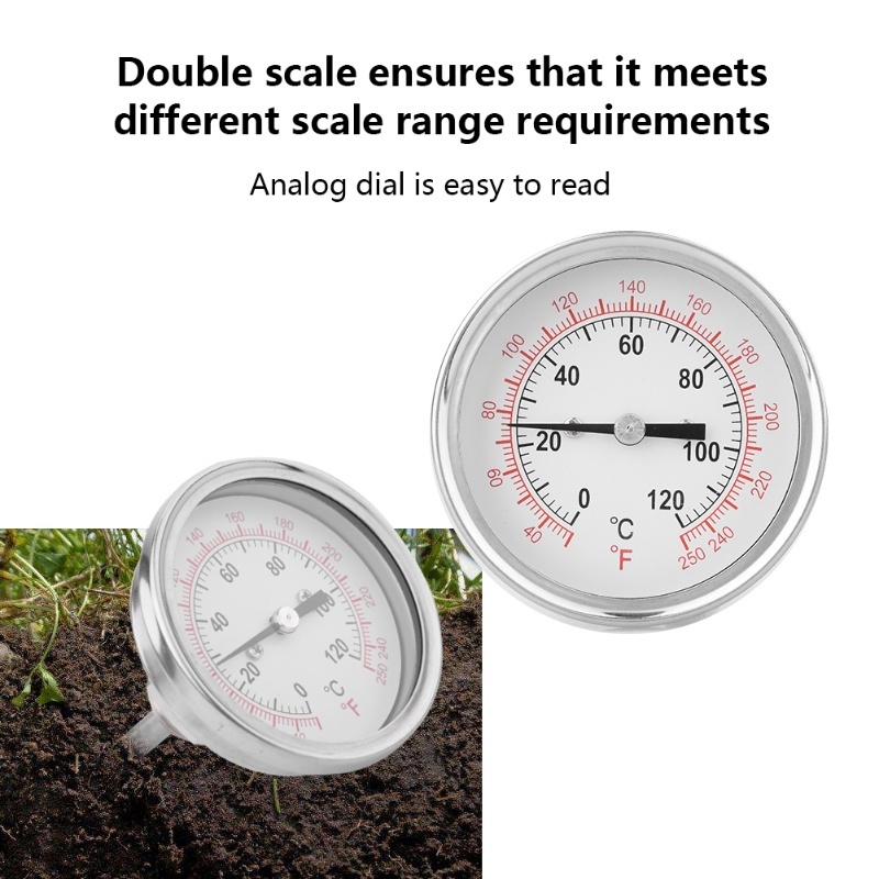 62mm 120℃ High Temperature Bim - Oven Thermometer Analog reseña y precio