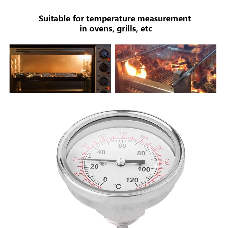 62mm 120℃ High Temperature Bim - Oven Thermometer Analog reseña y precio
