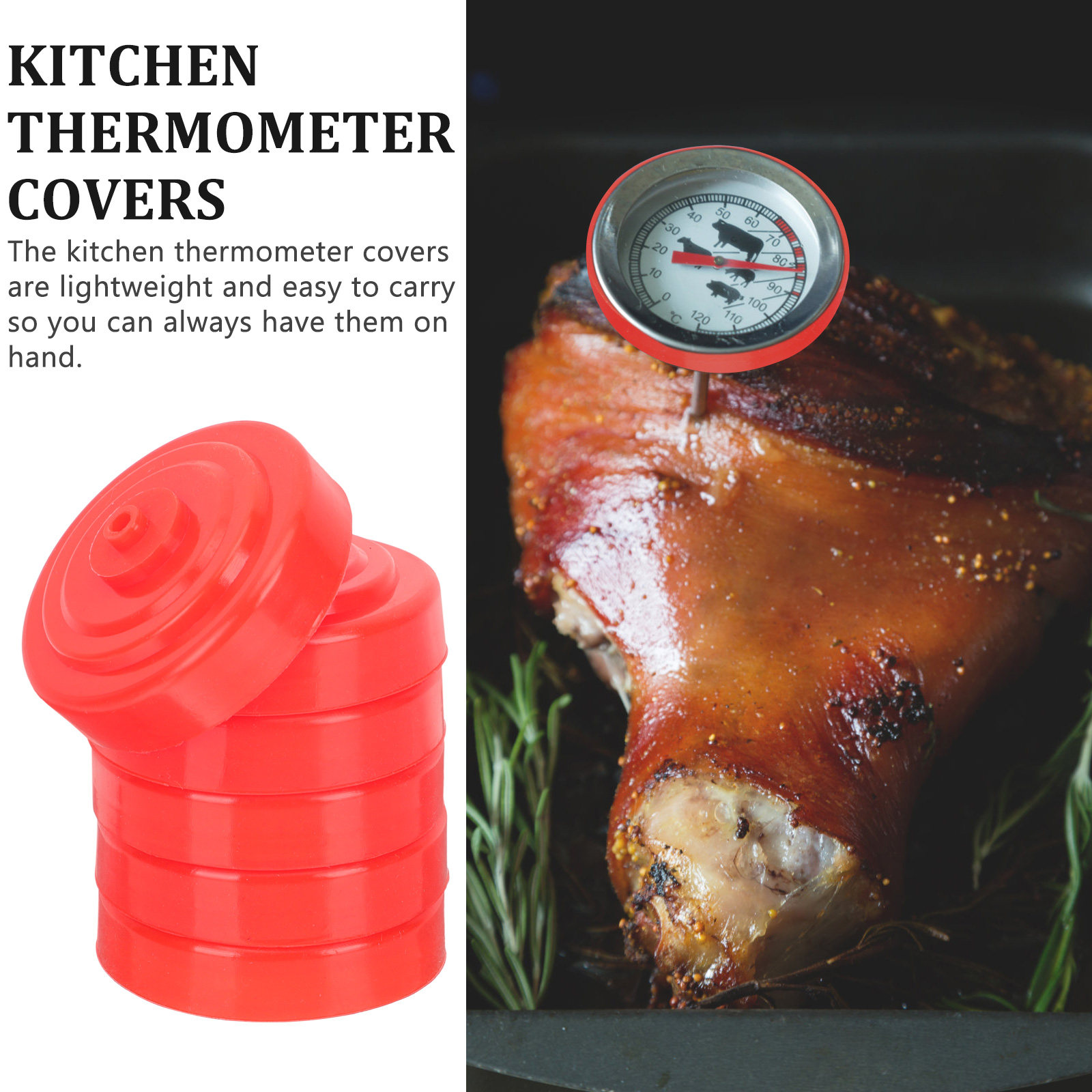 6Pcs Temperature Kitchen Therm - Kitchen Baking Cooking reseña y precio