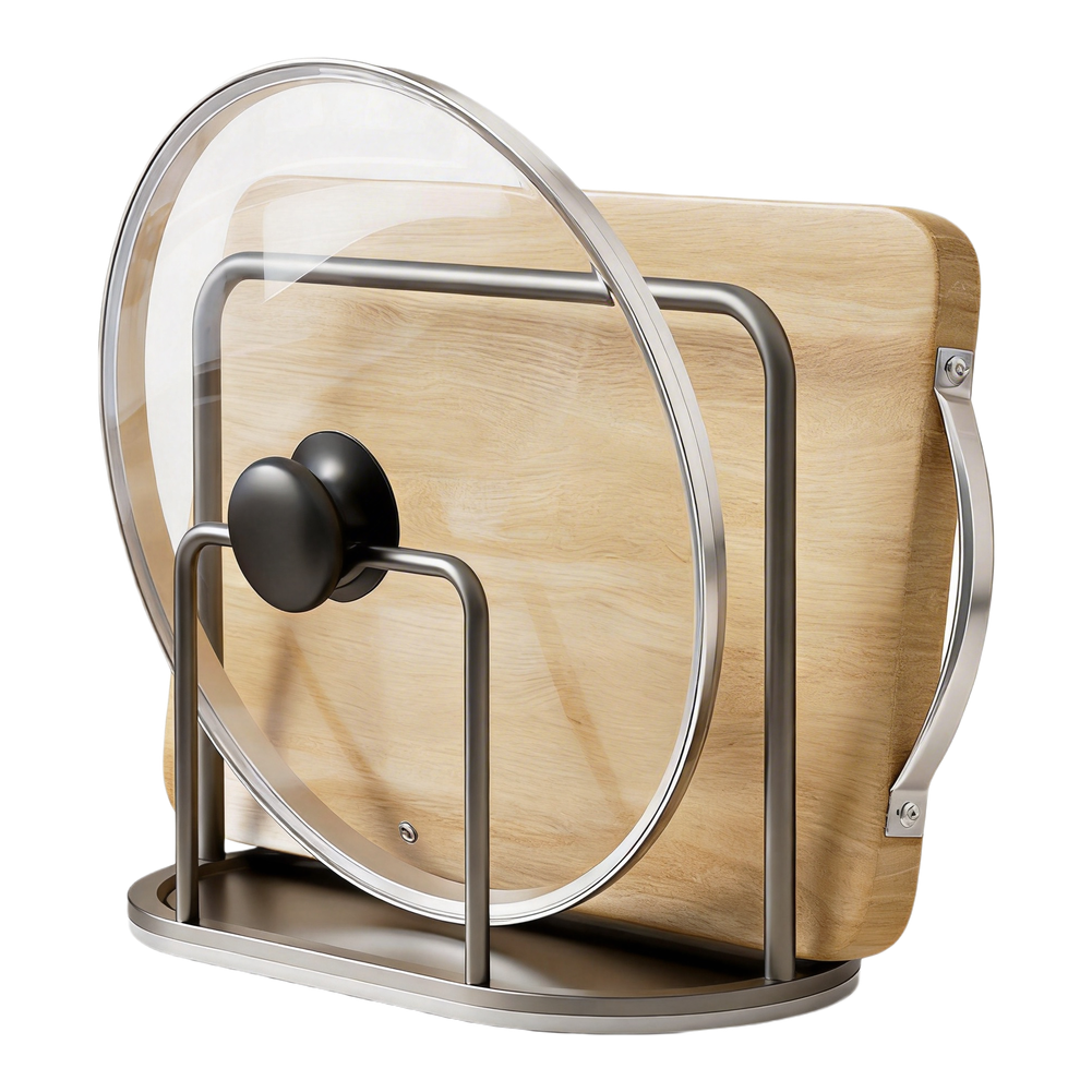 Chopping Board Holder Aluminum - Kitchen Baking Tray Rack reseña y precio