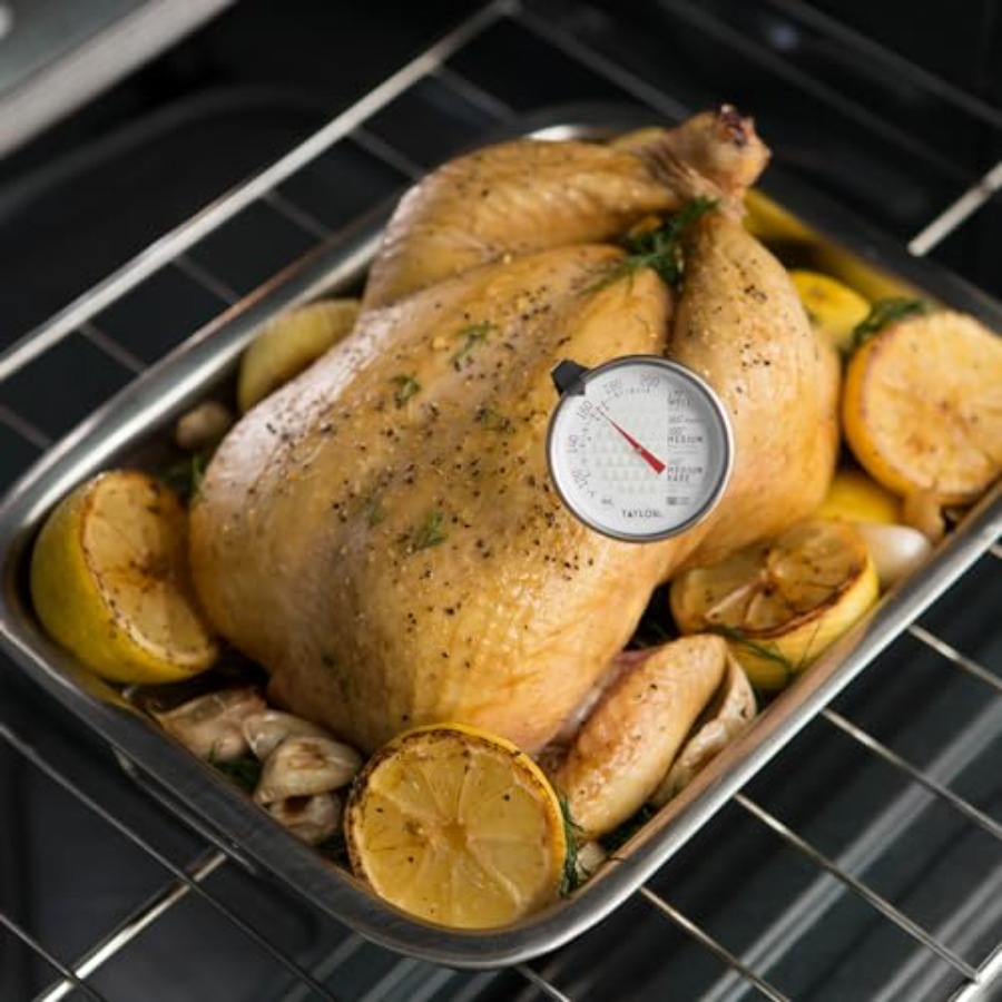 Leave-in Meat Oven Safe Analog - Oven Thermometer Analog reseña y precio