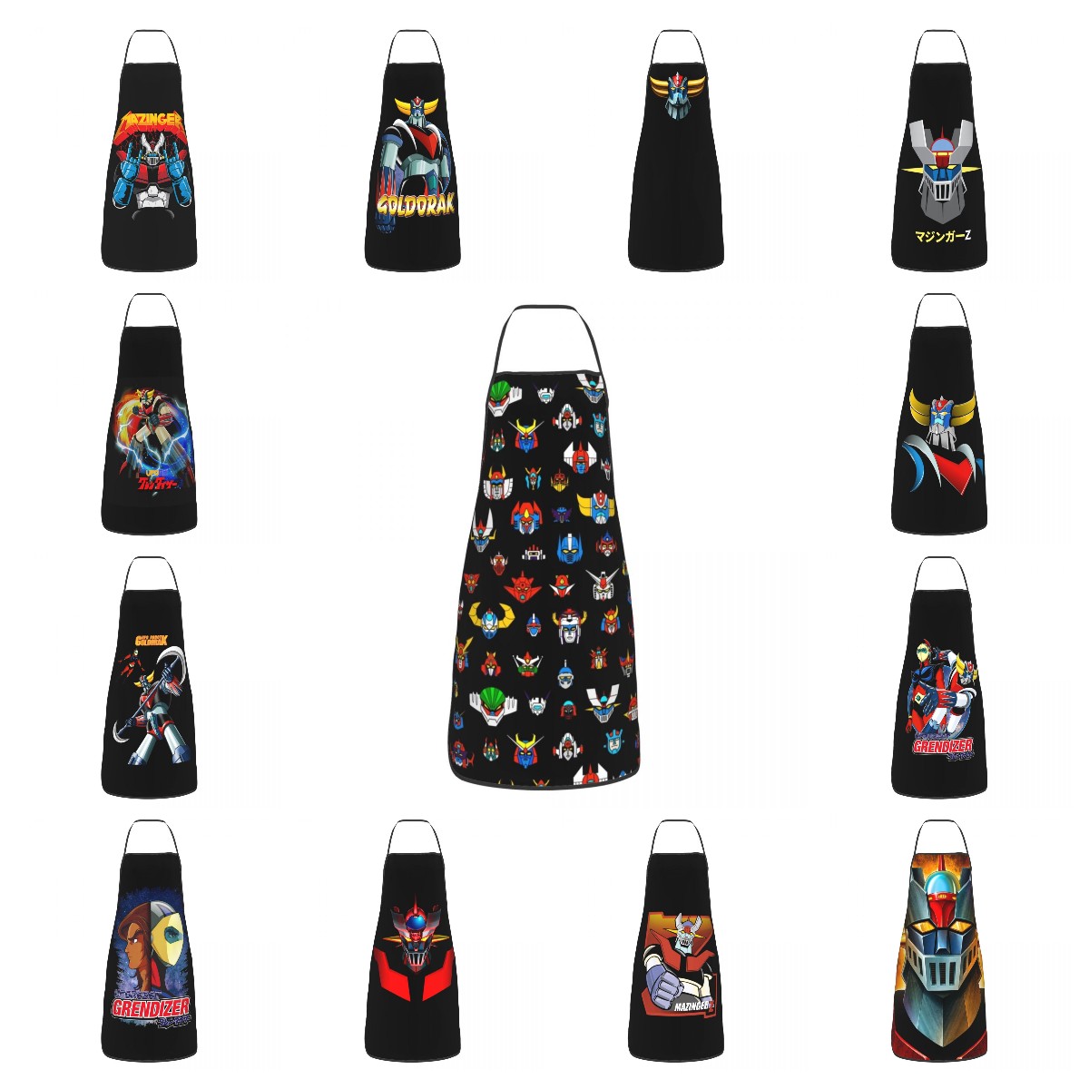 Ufo Robot Logo Funny Apron Men - Kitchen Robot Baking reseña y precio
